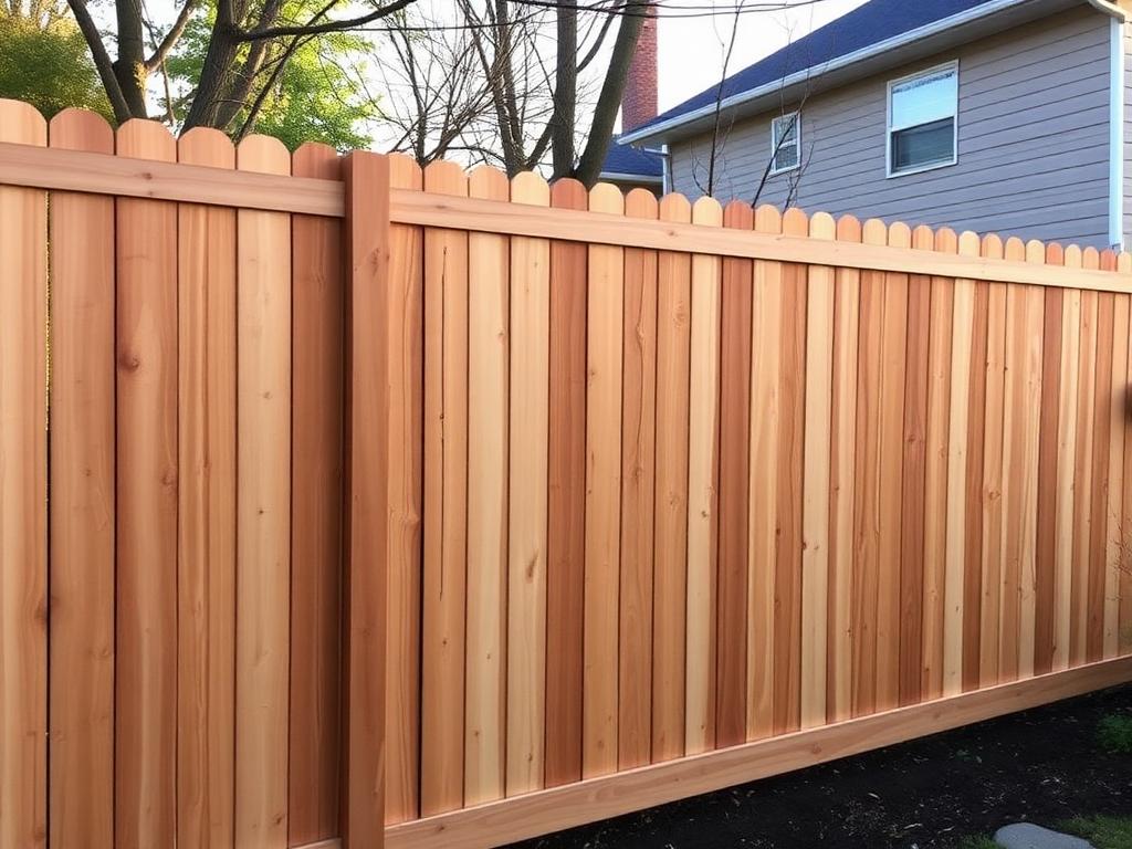Wood Privacy example